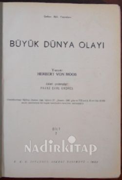 Büyük Dünya Olayı Cilt: 2