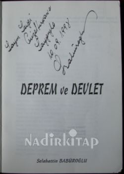 Deprem ve Devlet 