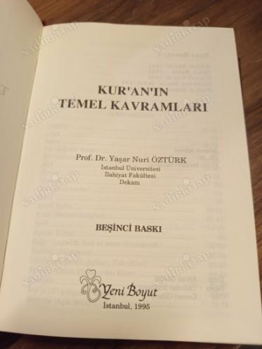 Kur'an'ın Temel Kavramları (Ciltli)