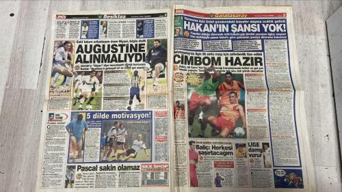 PAS SPOR GAZETESİ - 07 AĞUSTOS 2002 - OKAN HEYECANI!  - ASLAN HAZIR  - NİYAZI UYARDI  - 7 YILLIK HESAP!  - BALİÇ SASIRTACAK  - F.BAHCE  - BONSERVIS  - İLHAN ÖZLEMİNE DAYANAMADILAR!  - GELİYOR!  - AMARAL HAREKATI  - ELAZIĞ TALİP  - PANCU: 20 GOL ATARIM  - ALI EREN  - AUGUSTINE ALINMALIYDI  - CIMBOM HAZIR  - SERGEN TURP GİBİ  - ILHAN YARIDA BIRAKTI  - CORDORA: LIG COK FARKL  - MONDRAGON YMIDEN EVLENDİ  - LIGE DAMGA VURUR  - JAPONLAR NEREDE  - MALATYA'YA PIYANGO  - DİYARBAKIR ALTAY'I AŞACAK  - ADANA'DA SAKATLIK SIKINTISI  - ELAZIĞ'A DA SILVA ŞOKU  - BURSA, KARTAL'A MEYDAN OKUYOR  - KOCAELİSPOR'DA ALTAN SEVİNCİ  - SPOR AKTÜEL  - ŞOK! MUTLU, DONYA ŞAMPİYONASI'NDA YOK  - ASLAN BURAKO SİVASSPOR'DA  - SİİRTSPOR'DA ESER, BÜLENT KADRO DIŞI  - ÇORUMSPOR'DA 2. DÖNEM TAM GAZ  - KONYAGÜCÜ KRİZE DİRENİYOR  - OKAN  - AZİZ YILDIRIM  - HAKAN ŞÜKÜR  - AZİZ ÜSTEL  - FATİH TERİM  - NİYAZI  - CHIESA  - N Games  - BALİÇ  - MEHMET ONGUN  - SADETTİN SARAN  - METLER  - MEHET  - MANET YAMAZ  - NİHAT