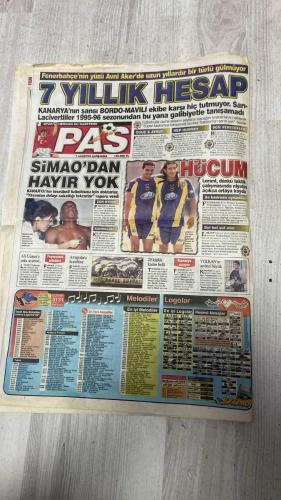 PAS SPOR GAZETESİ - 07 AĞUSTOS 2002 - OKAN HEYECANI!  - ASLAN HAZIR  - NİYAZI UYARDI  - 7 YILLIK HESAP!  - BALİÇ SASIRTACAK  - F.BAHCE  - BONSERVIS  - İLHAN ÖZLEMİNE DAYANAMADILAR!  - GELİYOR!  - AMARAL HAREKATI  - ELAZIĞ TALİP  - PANCU: 20 GOL ATARIM  - ALI EREN  - AUGUSTINE ALINMALIYDI  - CIMBOM HAZIR  - SERGEN TURP GİBİ  - ILHAN YARIDA BIRAKTI  - CORDORA: LIG COK FARKL  - MONDRAGON YMIDEN EVLENDİ  - LIGE DAMGA VURUR  - JAPONLAR NEREDE  - MALATYA'YA PIYANGO  - DİYARBAKIR ALTAY'I AŞACAK  - ADANA'DA SAKATLIK SIKINTISI  - ELAZIĞ'A DA SILVA ŞOKU  - BURSA, KARTAL'A MEYDAN OKUYOR  - KOCAELİSPOR'DA ALTAN SEVİNCİ  - SPOR AKTÜEL  - ŞOK! MUTLU, DONYA ŞAMPİYONASI'NDA YOK  - ASLAN BURAKO SİVASSPOR'DA  - SİİRTSPOR'DA ESER, BÜLENT KADRO DIŞI  - ÇORUMSPOR'DA 2. DÖNEM TAM GAZ  - KONYAGÜCÜ KRİZE DİRENİYOR  - OKAN  - AZİZ YILDIRIM  - HAKAN ŞÜKÜR  - AZİZ ÜSTEL  - FATİH TERİM  - NİYAZI  - CHIESA  - N Games  - BALİÇ  - MEHMET ONGUN  - SADETTİN SARAN  - METLER  - MEHET  - MANET YAMAZ  - NİHAT