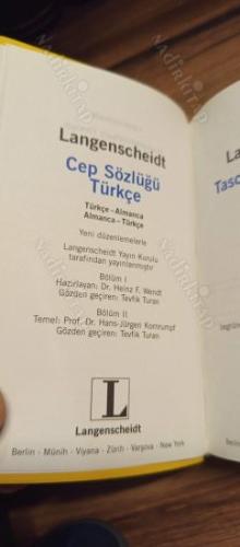 Langenscheidts Taschenwörterbuch / Türkisch - Deutsch - Deutsch - Türkisch