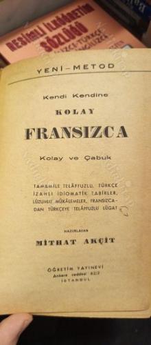 Kendi Kendine Kolay Fransızca / 2000 Kelime - Tam Telâffuzlu (Ciltli)