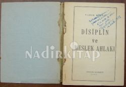 Disiplin ve Meslek Ahlakı 