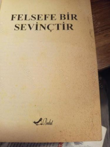 Felsefe Bir Sevinçtir