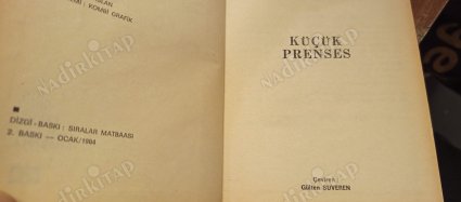 Küçük Prenses (Ciltli, Şömizli)