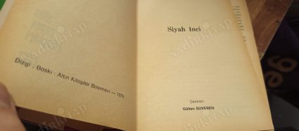Siyah İnci (Ciltli, Şömizli)