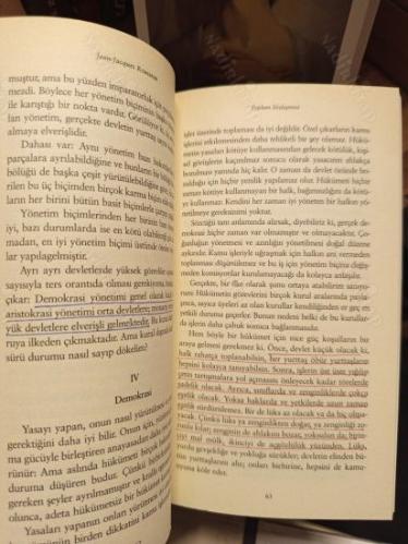 Toplum Sözleşmesi- Hasan Ali Yücel Klasikleri
