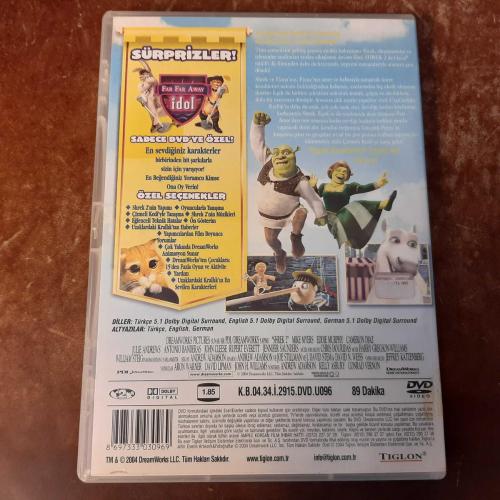 SHREK 2 - ORJİNAL BANDROLLU - DVD