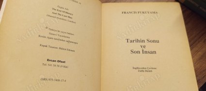 Tarihin Sonu ve Son İnsan