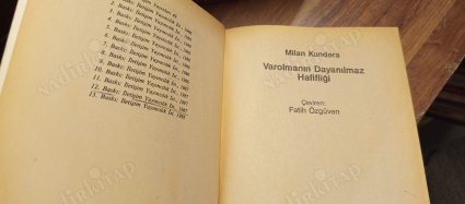 Varolmanın Dayanılmaz Hafifliği