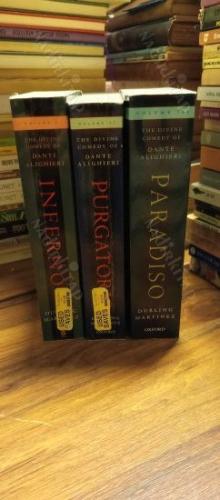 The Divine Comedy of Dante Alighieri Inferno Purgatorio Paradiso 3 Volumes Set