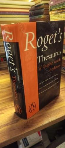 Roget's Thesaurus of English Words And Phrases (Hardcover)