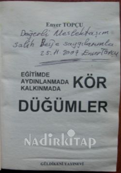 Eğitimde Aydınlanmada Kalkınmada Kör Düğümler 