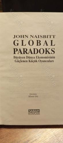 Global Paradoks - Büyüyen Dünya Ekonomisinin Küçük Oyuncuları (Ciltli, Şömizli)