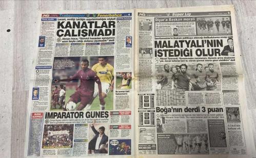 PAS SPOR GAZETESİ - 10 AĞUSTOS 2002 - FENER, 10 KİŞİLİK TRABZON'U GEÇEMEDİ  - RÜYA TAKIMIN KABUS GECESİ  - FEYENOORD MAÇI ÖNCESİ TRİLYONLUK FENERBAHÇE, TRABZON'DA TEL TEL DÖKÜLDÜ, HİÇBİR VARLIK GÖSTEREMEDİ  - SORUN ORTADA, ORTADA  - WASHINGTON VE ORTEGA'YI KENARA ALAN ALMAN HOCA, LİGİN İLK MAÇINDA TARAFTARINI DEĞİL, RAKİPLERİ SEVİNDİRDİ  - BU FENER'I YENERİZ  - OLUMLU SİNYALLER  - LORANT'TAN KURTULMAK  - TRABZON UMUT VERDİ  - NE FARKEDER!  -  WASHINGTON  - ORTEGA  - ARIEL ORTEGA  - AURELIO  - MARCO AURELIO  - PETKOVIC  - GÖKDENİZ  - KUDDUSİ MÜFTÜOĞLU  - MEHMET KAHRAMAN  - SERDAR BALİ  - SERCAN GÖRGÜLÜ  - ZAFER TÜZÜN  - HÜSEYİN TOK  - ÖZER ŞENDİR  - SERDAR ŞENKAYA  - LEE EUL YONG  - TERİM  - FATİH TERİM  - SÜREYYA AYHAN  - HİKMET TANRIVERDİ  - SİNAN DİNLER  - YANAL  - CEMAL POLAT  - KÜRŞAT  - AKCAN  - KARAMAN  - CENGİZ  - BURAK  - BURAK KARAKA  - BECKHAM  - ALPAY