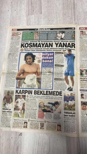 PAS SPOR GAZETESİ - 10 AĞUSTOS 2002 - FENER, 10 KİŞİLİK TRABZON'U GEÇEMEDİ  - RÜYA TAKIMIN KABUS GECESİ  - FEYENOORD MAÇI ÖNCESİ TRİLYONLUK FENERBAHÇE, TRABZON'DA TEL TEL DÖKÜLDÜ, HİÇBİR VARLIK GÖSTEREMEDİ  - SORUN ORTADA, ORTADA  - WASHINGTON VE ORTEGA'YI KENARA ALAN ALMAN HOCA, LİGİN İLK MAÇINDA TARAFTARINI DEĞİL, RAKİPLERİ SEVİNDİRDİ  - BU FENER'I YENERİZ  - OLUMLU SİNYALLER  - LORANT'TAN KURTULMAK  - TRABZON UMUT VERDİ  - NE FARKEDER!  -  WASHINGTON  - ORTEGA  - ARIEL ORTEGA  - AURELIO  - MARCO AURELIO  - PETKOVIC  - GÖKDENİZ  - KUDDUSİ MÜFTÜOĞLU  - MEHMET KAHRAMAN  - SERDAR BALİ  - SERCAN GÖRGÜLÜ  - ZAFER TÜZÜN  - HÜSEYİN TOK  - ÖZER ŞENDİR  - SERDAR ŞENKAYA  - LEE EUL YONG  - TERİM  - FATİH TERİM  - SÜREYYA AYHAN  - HİKMET TANRIVERDİ  - SİNAN DİNLER  - YANAL  - CEMAL POLAT  - KÜRŞAT  - AKCAN  - KARAMAN  - CENGİZ  - BURAK  - BURAK KARAKA  - BECKHAM  - ALPAY
