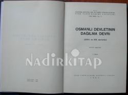Osmanlı Devletinin Dağılma Devri