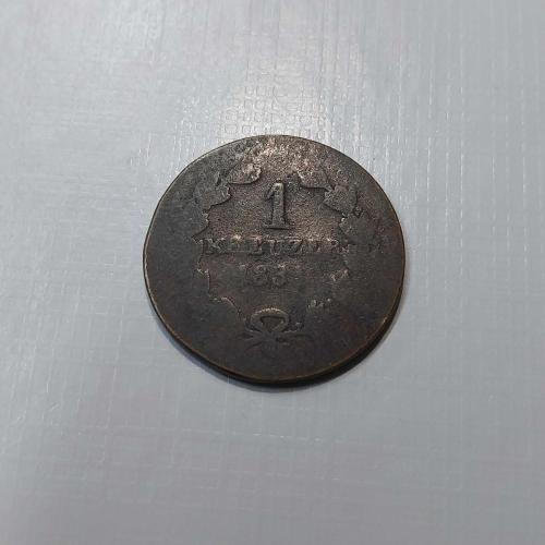Baden 1 Kreuzer 1881