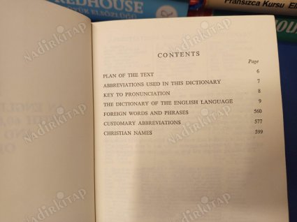 Collins Shorter English Dictionary - An English Dictionary with 60.000 References