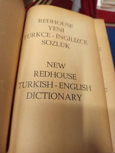 Redhouse Sözlüğü İngilizce-Türkçe (Ciltli, Şömizli)
