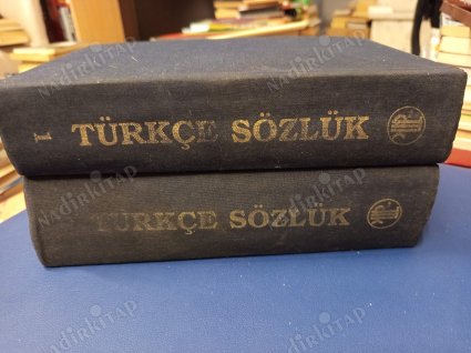 Türk Dil Kurumu Türkçe Sözlük 1. A-J / 2. K-Z (2 Cilt Takım)