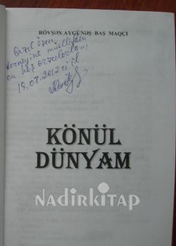 KÖNÜL DÜNYAM 