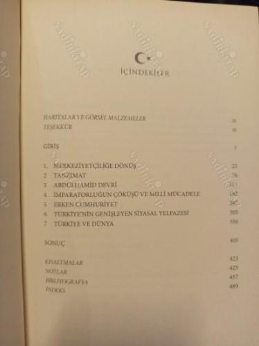 Modern Türkiye Tarihi - İslam, Milliyetçilik ve Modernlik 1789 - 2007 (Ciltli, Şömizli)