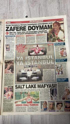 PAS SPOR GAZETESİ - 13 AĞUSTOS 2002 - BU GECE ÇOK FARKLI OLACAK - FENER'İN MÖNUSU PORTAKAL - KANARYA ŞAŞIRTACAK - GOZLER RÜŞTÜ'DE - LUCESCU: BU BENİM ASLAN'IM - AHN BİTİYOR - ZAFERE DOΥΜΑΜ - SEBATSPOR'U LIGDE GÖRÜN - ERZURUM'DA 'HAKİKAT' HAREKATI EKATI - ASLAN KALDIĞI YERDEN DEVAM - BATİSTA BİR MAÇTA KENDİNİ AFFETTİRİRDİ - TERİM FIRTINASI ESLYOR - ΚΑΡΤΑΝN'A UYARI! - FELIPE'YE ÖFKE - ÜMİT'TEN SÜPER ATAK - GENC ILHAN ZEHIRLENDI - BU TAKIM HİÇ ÇALIŞMAMIŞ - GÖZTEPE'YE YAKIŞIR! - SUREYYA - LORANT - FATİH TERİM - CEYHAN - AHMET - STEFANE BRE - FELIPE - LUCESCU - FATİH - HOOIJDONK - MUSTAFA DOĞAN - RÜŞTÜ - SONG CHONG GUG - ÜMİT ÖZAT - ALİ GÜNEŞ - MIRKOVIC - MİLAN RAPAIÇ - HAKAN BAYRAKTAR - ABDULLAH - CEYHUN - JOHNSON - FATİH - GÖKDENİZ - HASAN - AURELIO - ADNAN DEMİR - LEE - LORANT - MEHMET NAS - ÖMER BENDER - İLHAN - GÜNDOĞAR - MUHARREM GÜRBÜZ - RADU - COULIBALY - ALİ İHSAN KAYA - EMRE ŞAHİN - SÜREYYA AYHAN - YÜCEL KAP - ECEVİT - JOSEPH BLAIR - MALVIN BOOKER - MİLAN GOLJEVIĆ - TOLGA ÖNGÖREN