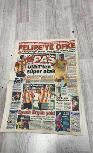 PAS SPOR GAZETESİ - 13 AĞUSTOS 2002 - BU GECE ÇOK FARKLI OLACAK - FENER'İN MÖNUSU PORTAKAL - KANARYA ŞAŞIRTACAK - GOZLER RÜŞTÜ'DE - LUCESCU: BU BENİM ASLAN'IM - AHN BİTİYOR - ZAFERE DOΥΜΑΜ - SEBATSPOR'U LIGDE GÖRÜN - ERZURUM'DA 'HAKİKAT' HAREKATI EKATI - ASLAN KALDIĞI YERDEN DEVAM - BATİSTA BİR MAÇTA KENDİNİ AFFETTİRİRDİ - TERİM FIRTINASI ESLYOR - ΚΑΡΤΑΝN'A UYARI! - FELIPE'YE ÖFKE - ÜMİT'TEN SÜPER ATAK - GENC ILHAN ZEHIRLENDI - BU TAKIM HİÇ ÇALIŞMAMIŞ - GÖZTEPE'YE YAKIŞIR! - SUREYYA - LORANT - FATİH TERİM - CEYHAN - AHMET - STEFANE BRE - FELIPE - LUCESCU - FATİH - HOOIJDONK - MUSTAFA DOĞAN - RÜŞTÜ - SONG CHONG GUG - ÜMİT ÖZAT - ALİ GÜNEŞ - MIRKOVIC - MİLAN RAPAIÇ - HAKAN BAYRAKTAR - ABDULLAH - CEYHUN - JOHNSON - FATİH - GÖKDENİZ - HASAN - AURELIO - ADNAN DEMİR - LEE - LORANT - MEHMET NAS - ÖMER BENDER - İLHAN - GÜNDOĞAR - MUHARREM GÜRBÜZ - RADU - COULIBALY - ALİ İHSAN KAYA - EMRE ŞAHİN - SÜREYYA AYHAN - YÜCEL KAP - ECEVİT - JOSEPH BLAIR - MALVIN BOOKER - MİLAN GOLJEVIĆ - TOLGA ÖNGÖREN