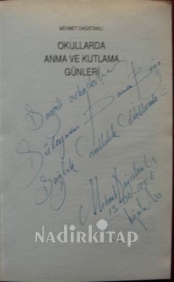 OKULLARDA ANMA VE KUTLAMA GÜNLERİ