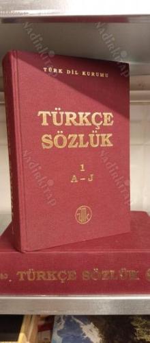 TDK Türkçe Sözlük 2 Cilt Takım [ 1 (A-J) / 2 (K-Z) ]