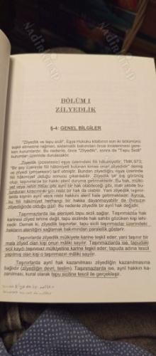 Eşya Hukuku Dersleri