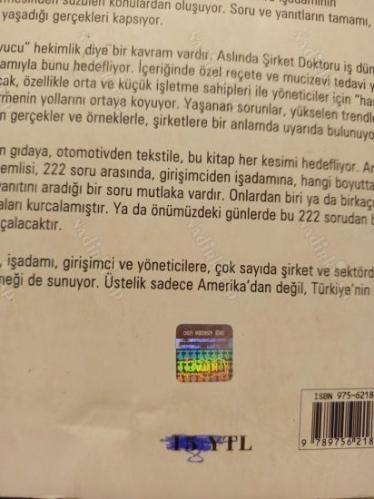 Şirket Doktoru - 222 Kritik Soru / Büyüme Peşindeki KOBİ'nin Rehberi)