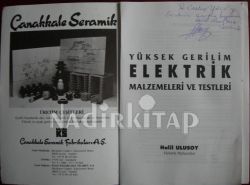 YÜKSEK GERİLİM ELEKTRİK MALZEMELERİ VE TESTLERİ 