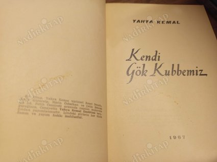 Kendi Gök Kubbemiz (3. Baskı)