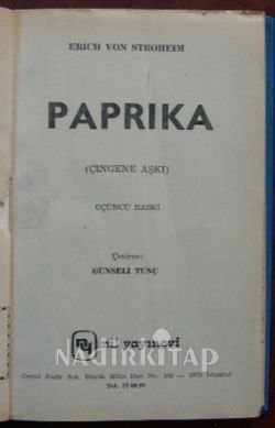 PAPRİKA