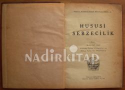 HUSUSİ SEBZECİLİK