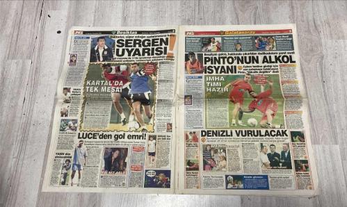 PAS SPOR GAZETESİ - 15 AĞUSTOS 2002 - KELLE KOLTUKTA - SAMBACILAR GÖZALTINDA! - KARTAL'DA SERGEN UYARISI!.. - MALATYA'YA İKİ SÜPER! - İLHAN KÖRFEZ'E ZOR - FUTBOLCULAR DA İSYAN EDİYOR! - YÖNETİM TAVIR KOYDU - FENERBAHÇELİ FUTBOLCULAR: İSTANBUL'DA GEÇERİZ!.. - HAKAN'A KAMPANYA - DOKTORLAR, SÜPER SOLAĞIN ZORLANMASINA KARŞI SERGEN UYARISI - PANCU KÖRFEZ'E YETİŞİYOR! - RAMBO BİZİ UYANDIRDI - STEVIC - LORANT - MONATO - PITBULL - MACHLAS - FATİH TERİM - AHMET CEYHAN - NİKOG MACHLAS - YAVUZER - İLHAN MANSIZ - SEONG GO KANG - ORTEGA - AZİZ YILDIRIM - CEM KARACA - ABDULLAH - SERHAT - HAKAN ŞÜKÜR - GÖKHAN - SERGEN - LUCESCU - PANCU - MURAT - PİNTO - SEZER - TOLGA - TAYFUR - SERDAR - ERGÜN - YASİN - METİN TOKAT - ASLI - KEREM - ARİF - SARR - AYHAN - SELAHATTİN - ÖZKAN SÜMER - CESAR - DEVRAN - AHN - OUMAR DIENG - PETKOVİÇ - ŞENOL GÜNEŞ - CAPONE - HİKMET KARAMAN - MEHMET NAS - NICULESCU - SÜREYYA - DOĞAN - CİHAN BAY - HAFIZE YANAR - ÖZKARA - ADNAN DİNÇER - HATİCE YANAR - İLHAN CAVCAV