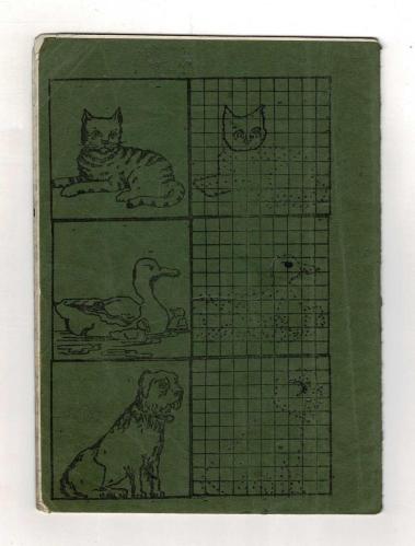 Türk Yavrusunun Mektep Defteri 1930'lu Yıllar Osmanlıca Yazılı Defter