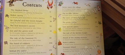 Usborne Illustrated Stories for Boys (Yumuşak Ciltli)