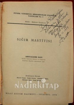 SIĞIR MASTİTİSİ