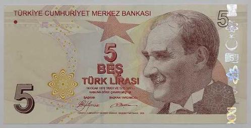 9 EMİSYON 5 LİRA SERİ A651 703779 ÇİL