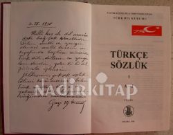 T D K TÜRKÇE SÖZLÜK