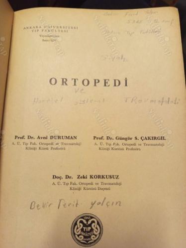 Ortopedi ve Travmatoloji / Hareket Sistemi Travmatolojisi 2 Kitap Tek Cilt (Şahıs Ciltli)
