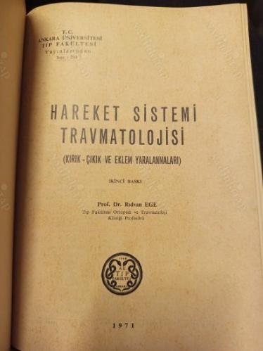 Ortopedi ve Travmatoloji / Hareket Sistemi Travmatolojisi 2 Kitap Tek Cilt (Şahıs Ciltli)