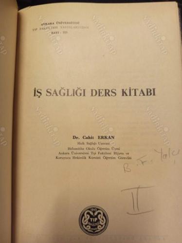 Toplum Hastalıklarında Epidemiyolojik Genel Prensipler / İş Sağlığı Ders Kitabı 2 Kitap Takım (Şahıs Ciltli)