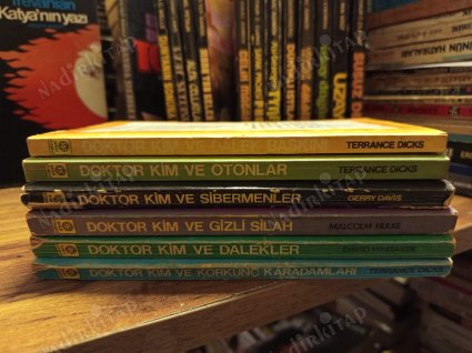 Doktor Kim - 6 Kitap Takım (Korkunç Karadamları, Dalekler, Gizli Silah, Sibermenler, Otonlar, Dalek Baskını)