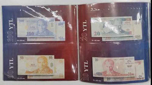 2005 YILI MERKEZ BANKASI YTL BANKNOTLAR ALBÜMÜ