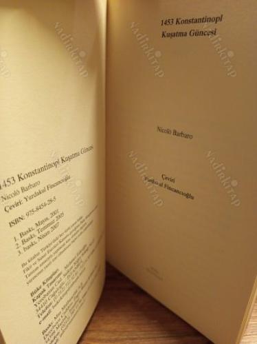 1453 Konstantinopl Kuşatma Güncesi (Konstantinopolis)